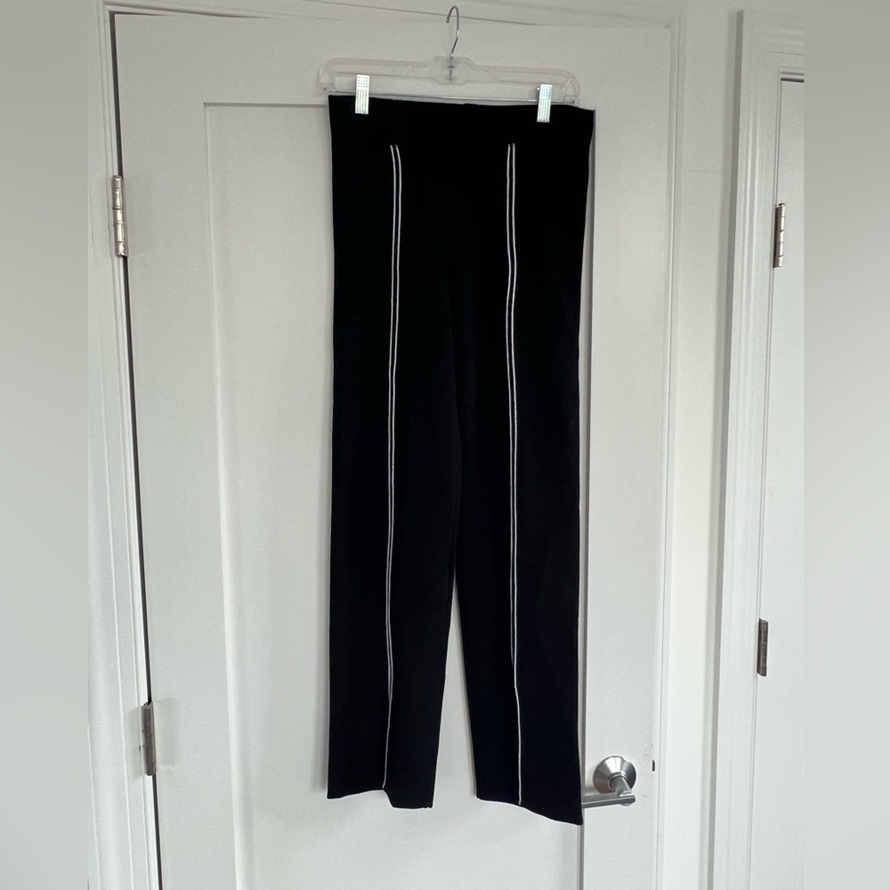 Knit Straight Leg cropped pants